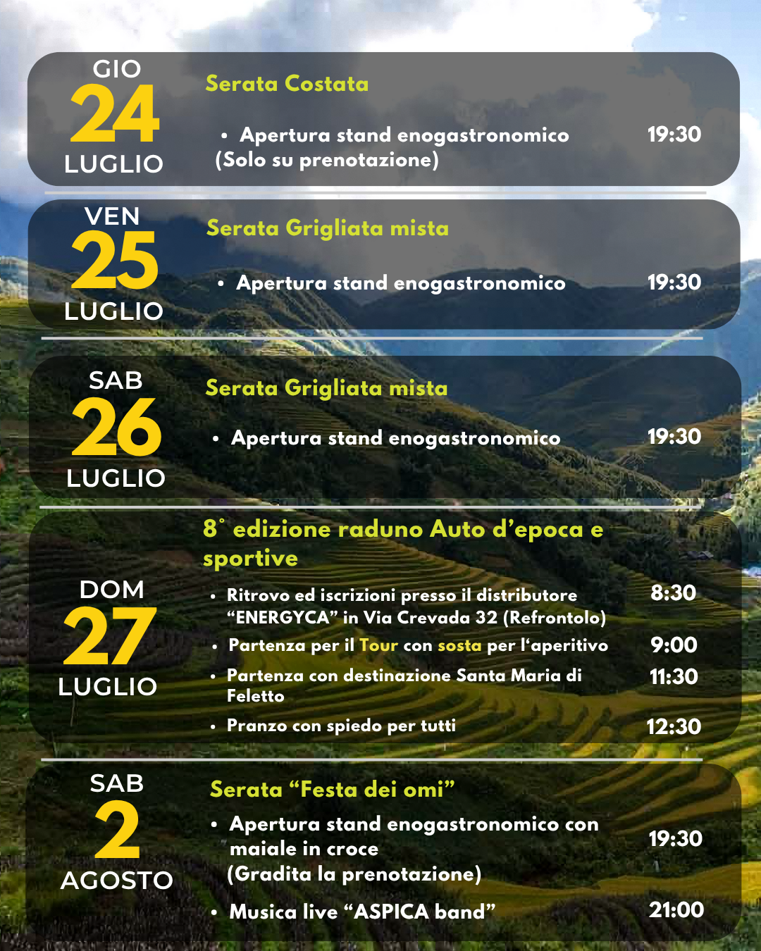 festa estate 2025 2